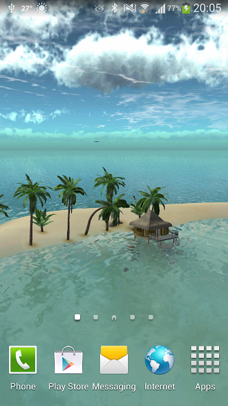 Maldives 3D LWP, True Weather