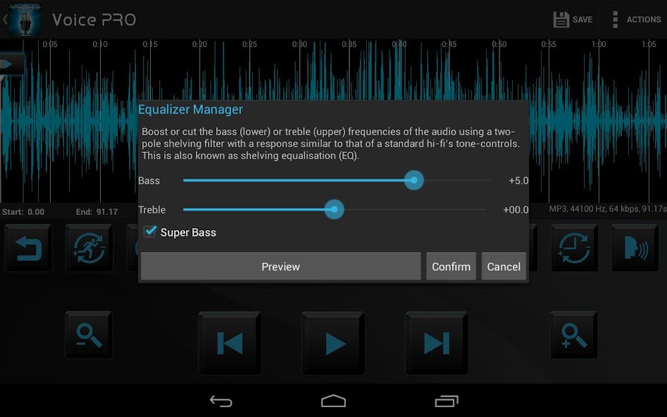 Voice PRO - HQ Audio Editor