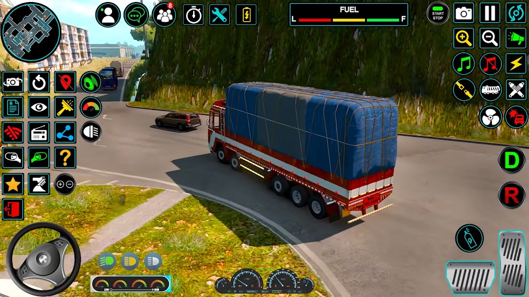 Indian Truck Offroad Cargo Sim 