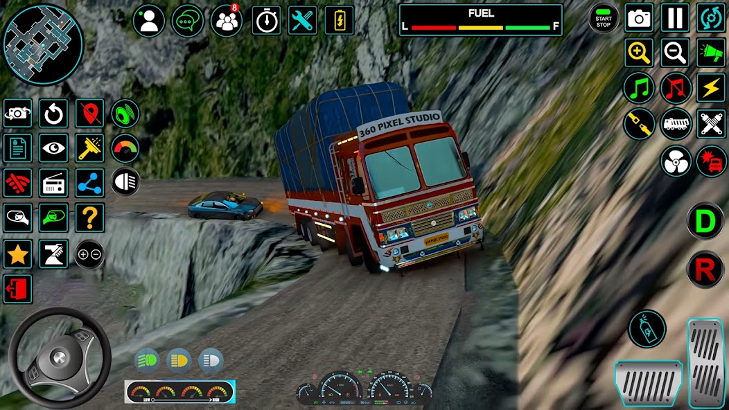 Indian Truck Offroad Cargo Sim 