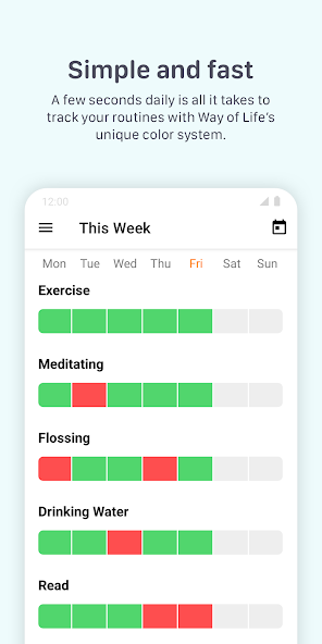 Way of Life: habit tracker
