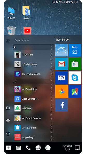 Winner Launcher for Windows UE