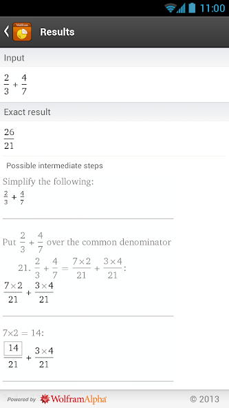 Fractions Reference App