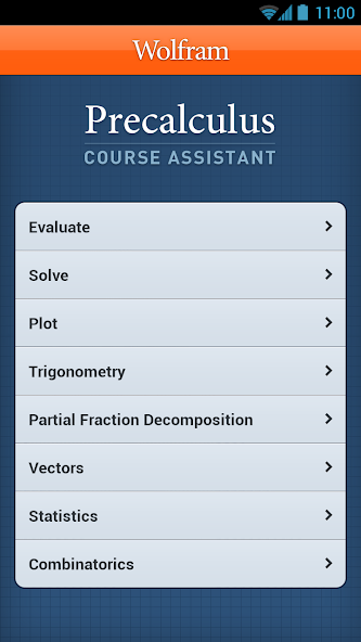 Precalculus Course Assistant