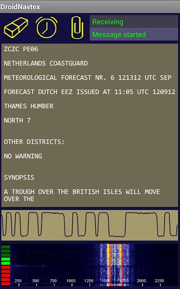 DroidNavtex for marine