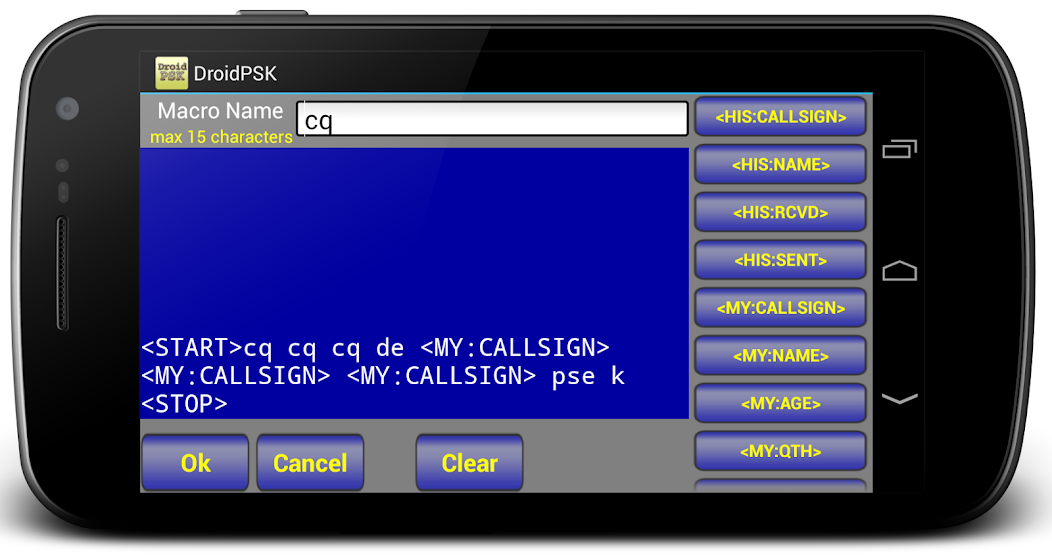 DroidPSK - PSK for Ham Radio