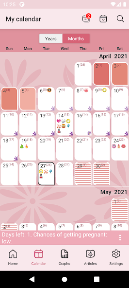 WomanLog Pro Calendar