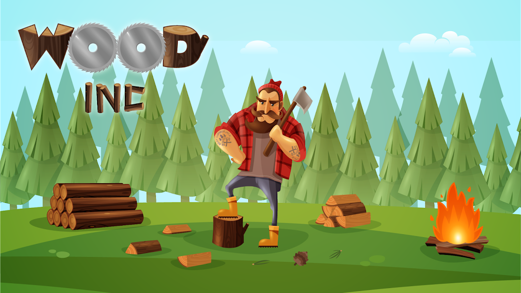 Wood Inc. - 3D Idle Lumberjack 