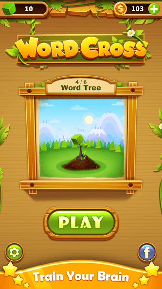 Word Cross Puzzle: Word Games 