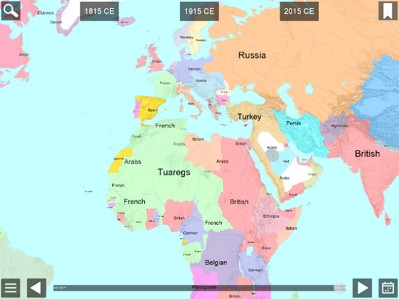 World History Maps: The World