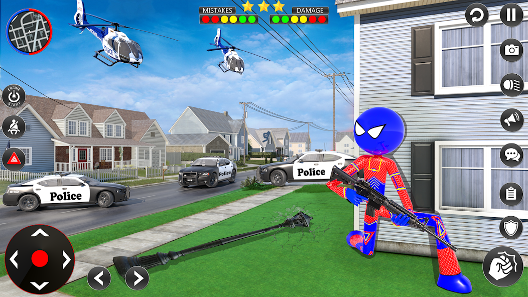 Spider Fighter Man Spider Hero