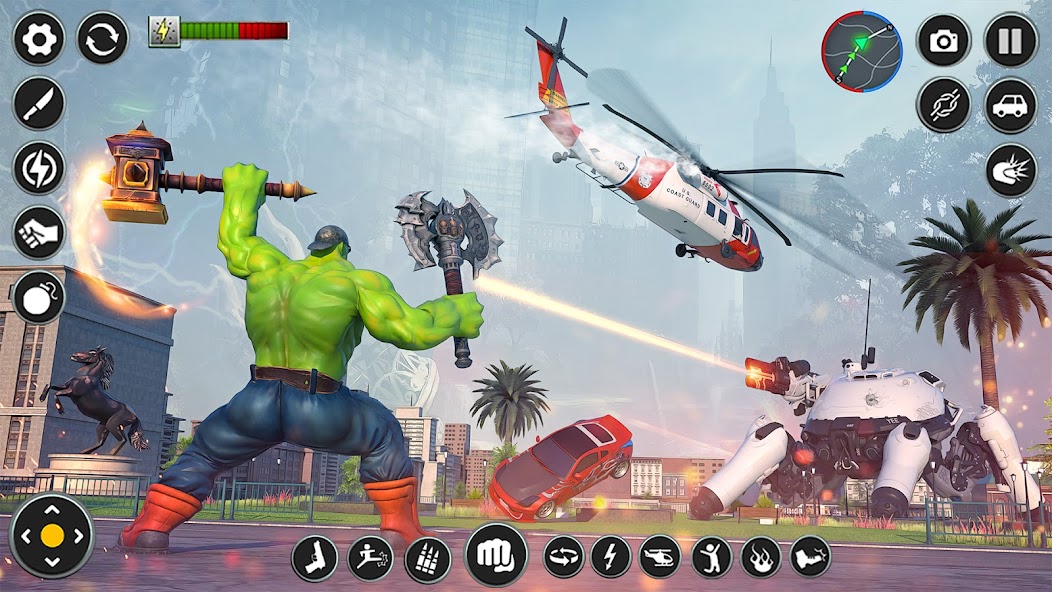 Incredible Hulking Hero Game