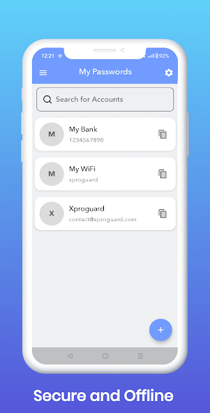 Xproguard Password Manager