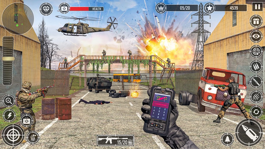 Military Commando Army Game 