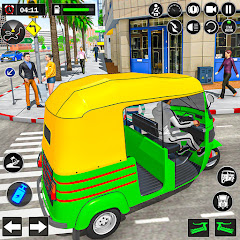 Tuk Tuk Auto Rickshaw Driving