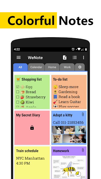 WeNote: Notes Notepad Notebook