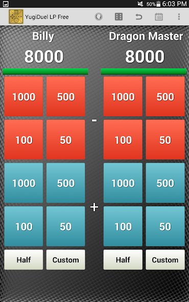 YugiDuel: YuGiOh LP Calculator