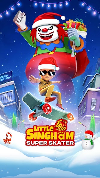 Little Singham Super Skater 