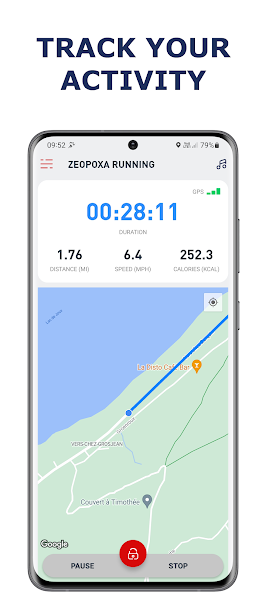 Running & Jogging, Run tracker