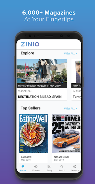 ZINIO - Magazine Newsstand