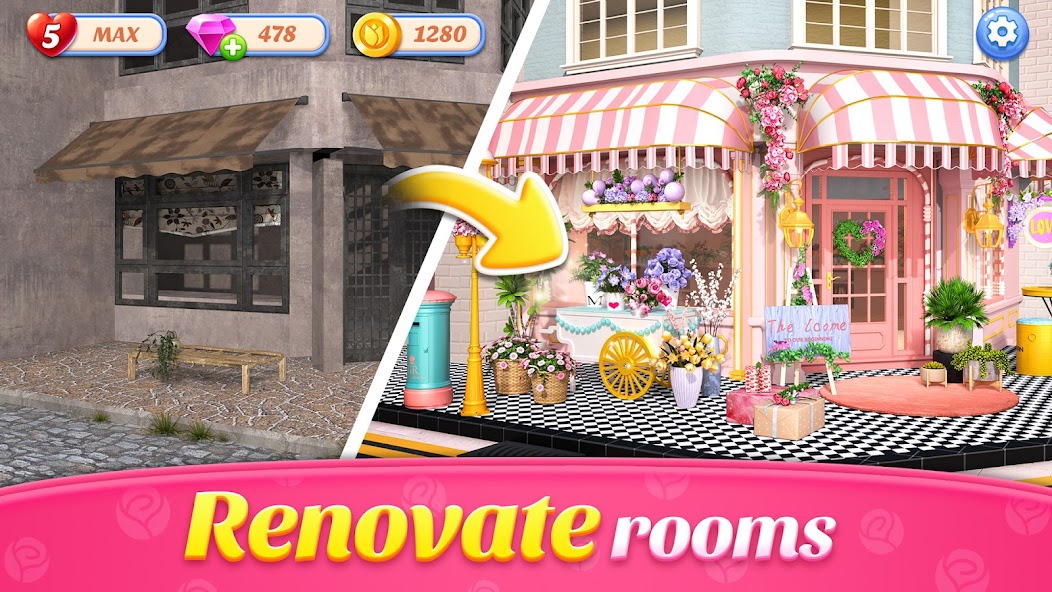 Flower Shop Makeover 