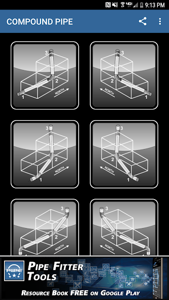 Compound Pipe Calculator