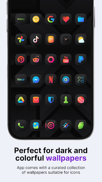 Athena Dark Icon Pack - Dark Squircle Icons