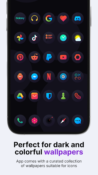 Hera Dark: Circle Icon Pack