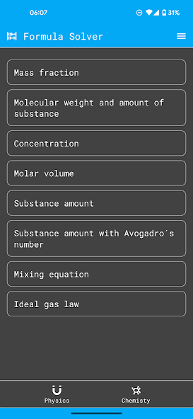 Formula Solver