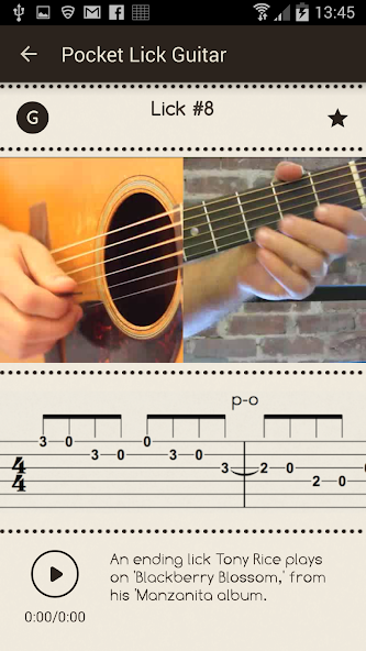 Pocket Lick: Guitar