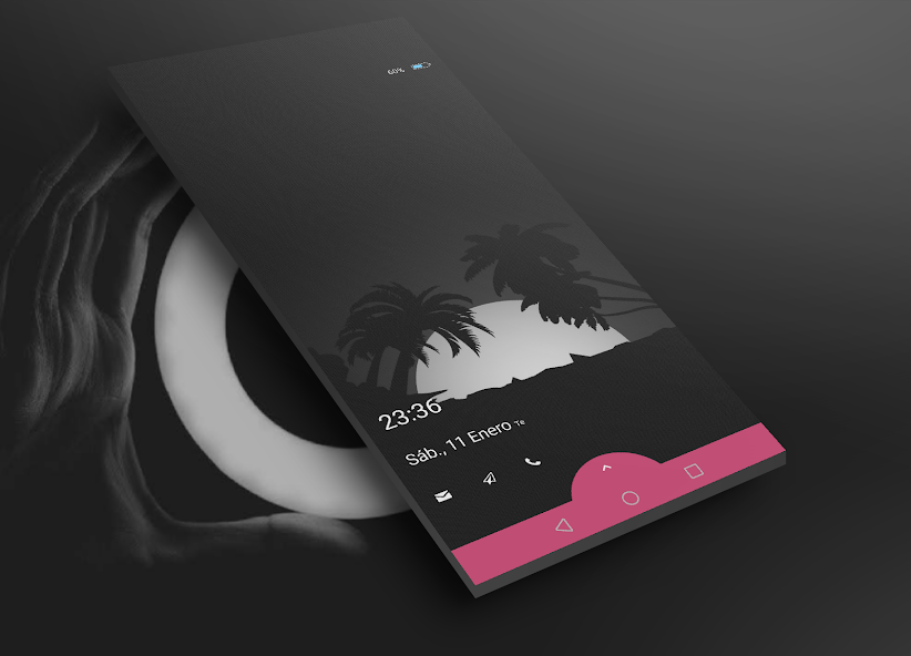 DARK Elegant TS7E UI for Klwp