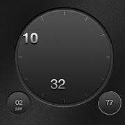 Analog Digital Clock grey UCCW