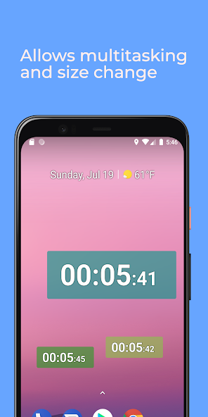 Stopwatch: multitasking timer