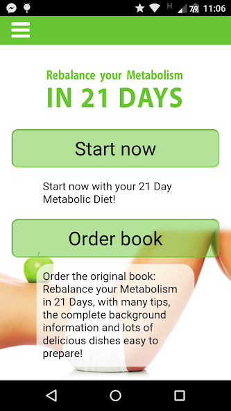 Rebalance your Metabolism