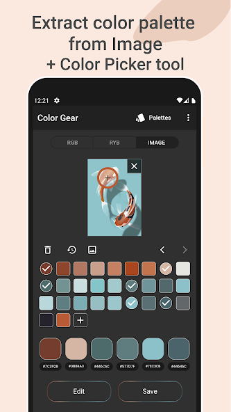 Color Gear: color wheel