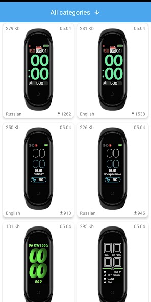 Mi Band 4 WatchFaces