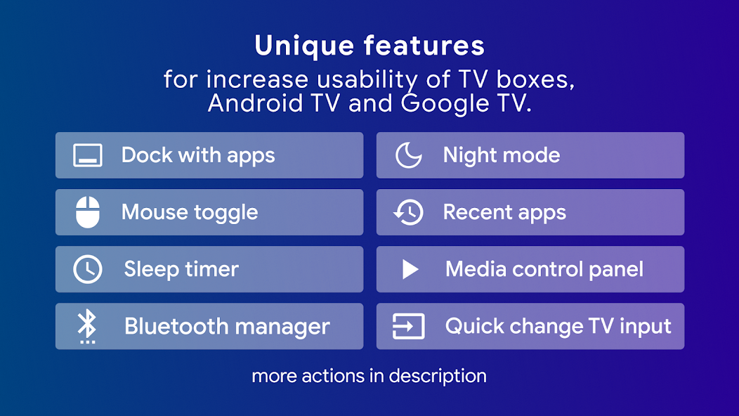 tvQuickActions Pro