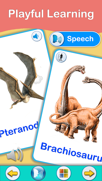 Dinosaurs Cards PRO