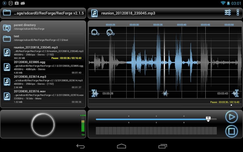 RecForge Pro - Audio Recorder