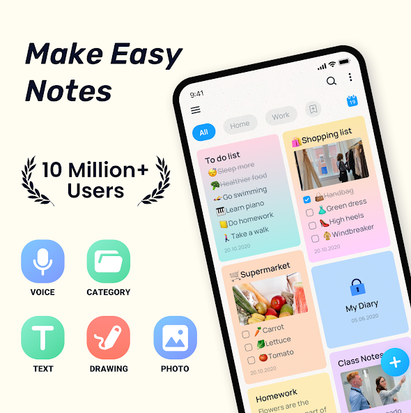 Easy Notes - Notebook, Notepad