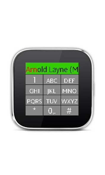 Dialer for SmartWatch