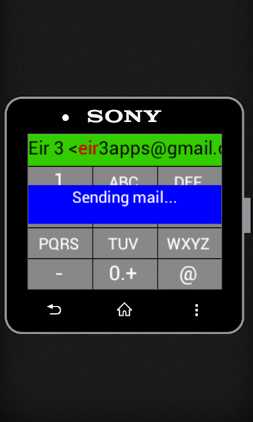 Email Writer for SmartWatch