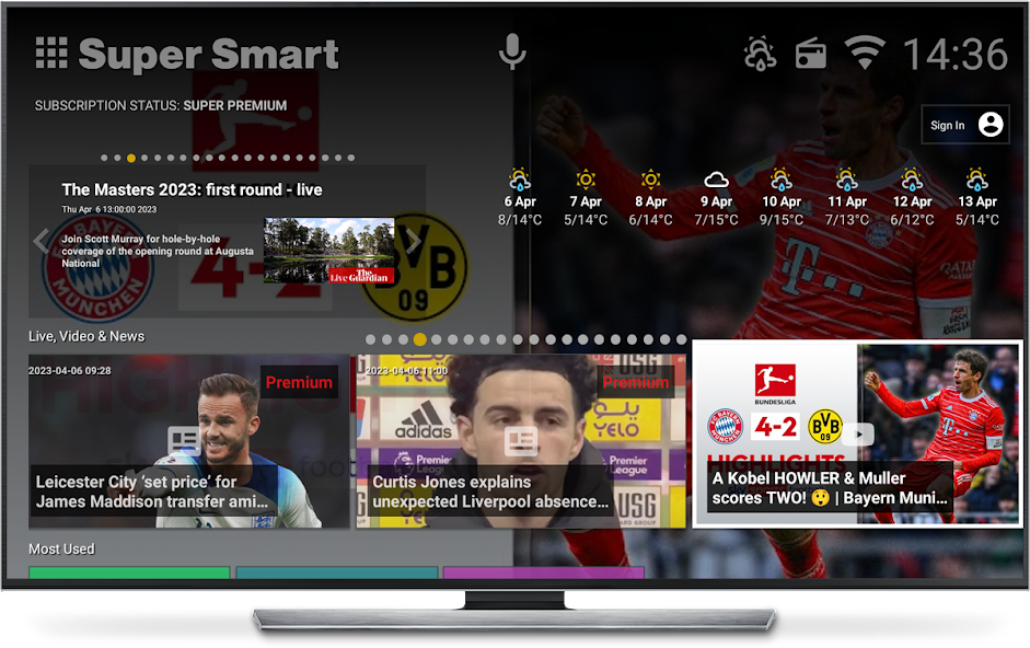 Super Smart TV Launcher