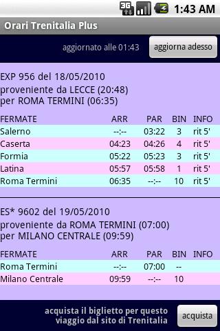 Italian Trains Timetable PLUS