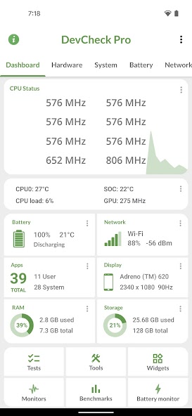 DevCheck Device & System Info