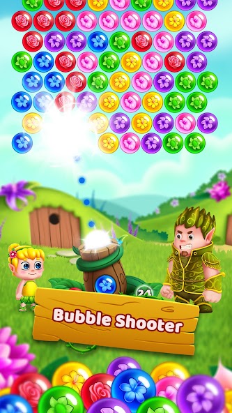 Bubble Shooter - Flower Games 