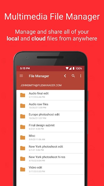 File Manager File Explorer