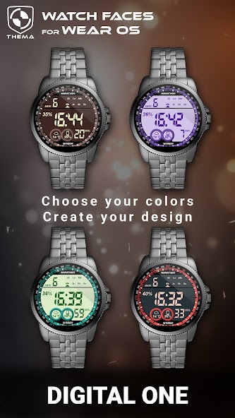 Digital One Watch Face