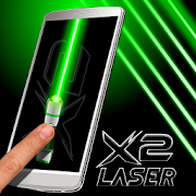 Laser Pointer X2 (PRANK AND SIMULATED APP)