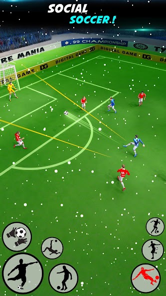 Soccer Kicks Strike Game 